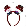thumbnail image 3 of ABPWLY Toys Light Up Santa Claus Headband for Christmas Party Decoration Holiday Lighted Headdress for Kids and Adults Festive Accessory Outdoor Games, 3 of 4