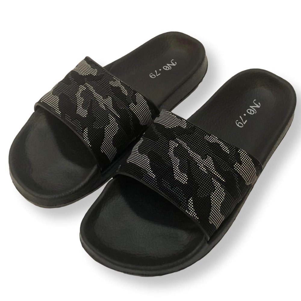 Vans camouflage slide sandals Clearance