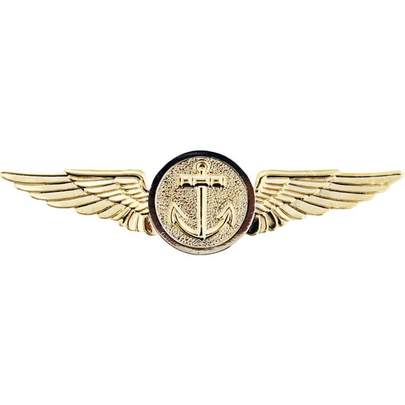 Eagle Emblems P16201 Wing Pin - USN, Observer & Navy - 2.75 in.