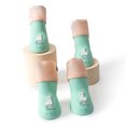 thumbnail image 4 of Botas de lluvia para perros, zapatos impermeables con bonito patrón de animales, suaves, antideslizantes, resistentes al desgaste, con correa ajustable, 4 Uds., 4 of 8