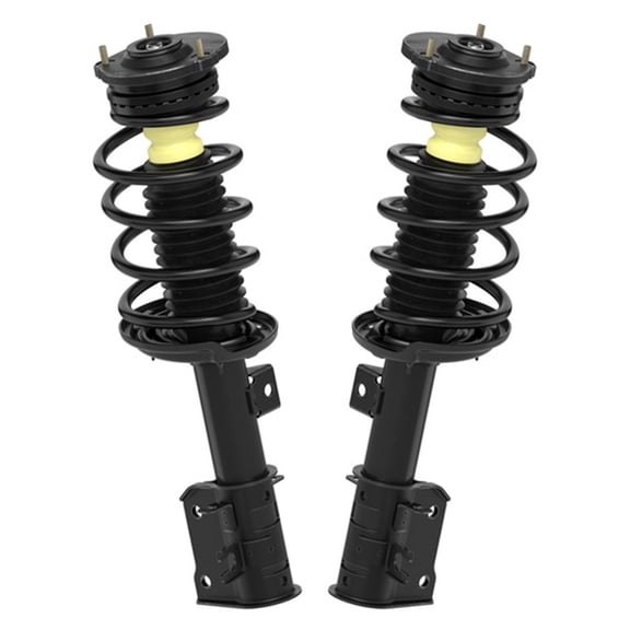 Detroit Axle - 2 Front Struts for 2015-2021 Ram ProMaster City, 2015 2016 2017 2018 2019 2020 2021 Quick Complete Struts with Coil Spring Assembly Suspension