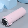 thumbnail image 3 of Toystoory Botella de agua inteligente 420ml 304 Taza de vacío de acero inoxidable Pantalla digital Tapa de rebote Taza de bebida portátil Mostrada rosado Toystoory HA008420-04B, 3 of 6