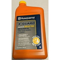 Husqvarna X-Guard Premium Dielectric Bar & Chain Oil, 1 Quart