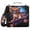 Cat with Glasses Skateboard, variant on 3 Ring Zipper Binder with Shoulder Strap Waterproof Trapper Keeper 1.5 Inch D-Ring 500 Sheets Capacity Cat with Glasses Skateboard
