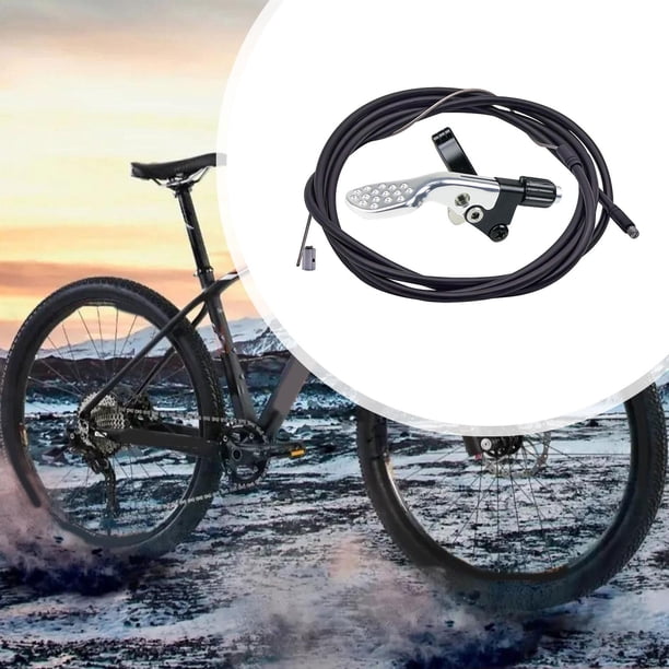 Levier De Commande à Distance Pour Tige De Selle Télescopique Vélo - Avec Câble Et Gaine - NEUF