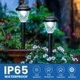 thumbnail image 3 of 8 Pack Solar Pathway Lights, Waterproof Auto On/Off Outdoor Solar Lights for Garden, Walkway and Lawn, Cold White, 3 of 7