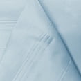 thumbnail image 2 of Superior Egyptian Cotton Deep Pocket 650 TC Sheet Set, Queen, Light Blue, 2 of 4
