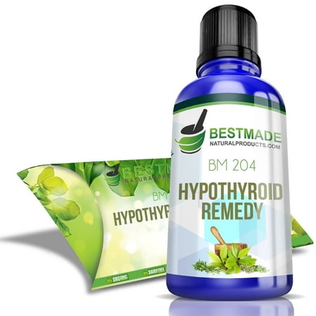 Hypothyroid Remedy BM204, Natural Thyroid Remedy, Gland Support