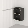 thumbnail image 6 of Prepac HangUps 24" Upper Storage Cabinet, Black, 6 of 13