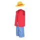 thumbnail image 5 of Disfraz de Luffy para cosplay, pieza de anime, abrigo, pantalones, sombrero para niños, ropa de playa, fiesta de carnaval, Halloween, juego de rol, 5 of 5