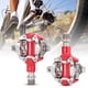 thumbnail image 1 of Pedales de bicicleta Sharpla Aluminio Autoblocante con Clips Pedal Piezas de bicicleta s rojo, 1 of 6