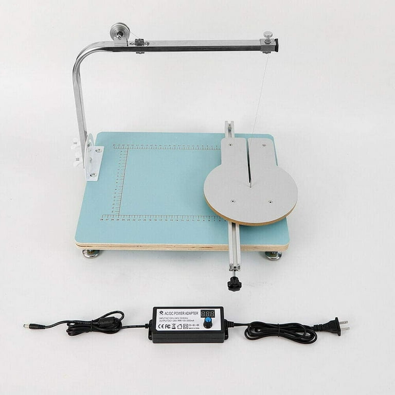 Desktop hot Wire Foam Cutting Machine, Board Wax Wire Foam Styrofoam Cutter  Machine Working Stand Table Tool (US Plug 110V)