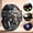 Camouflage, variant on Stylish Outdoor Smartwatch: LED Illumination & 3D Screen - Wireless Calling, IP68 Water Resistance, Over 200 Cloud Watch Faces for Urban Fashion