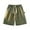 Green, variant on George Men’Drawstring Elastic Waist Shorts with Pockets ,Fashion Mens Shorts Clearance, Black, L