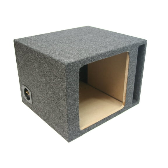 Car Audio Single 10" Vented Square Sub Box Enclosure fits Kicker L7 Subwoofer