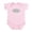 Petal Pink, variant on CafePress - Because Dog Trainer Infant Bodysuit - Baby Light Bodysuit, Size Newborn - 24 Months