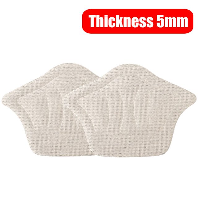 Plantillas de parche para zapatos deportivos, almohadilla para el talón, tamaño ajustable, antidesgaste, almohadilla para los pies, plantilla de inserción, Protector de talón, pegatina trasera, 10 uni