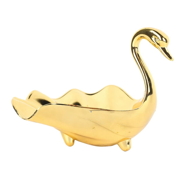 Frutero De Pavo Real Dorado, Decoración De Cesta De Almacenamiento, Decoraciones Artesanales, Platos De Dulces De Metal De Estilo Nórdico, Llavero Decorativo, Bandeja Para Refrigerios Para Decoración