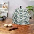 thumbnail image 3 of HELLHERO Coffee Pot Cloth Covers Keep Warm Polyester Canvas for Kitchen, Leaves, 3 of 7
