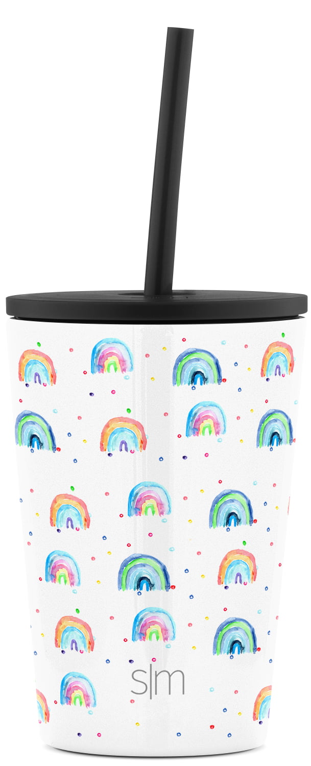 4 Pack Kids Cups Stainless Steel Insulated Tumbler with Lid and Silicone  Straw Rainbow Unicorn Merma…See more 4 Pack Kids Cups Stainless Steel