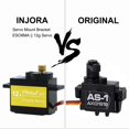 thumbnail image 2 of Micro Servomotor 12 G Kuymtek Duradero 4 5-6 V para SCX24 1/28 WLtoys K989 K969 K979, 2 of 9