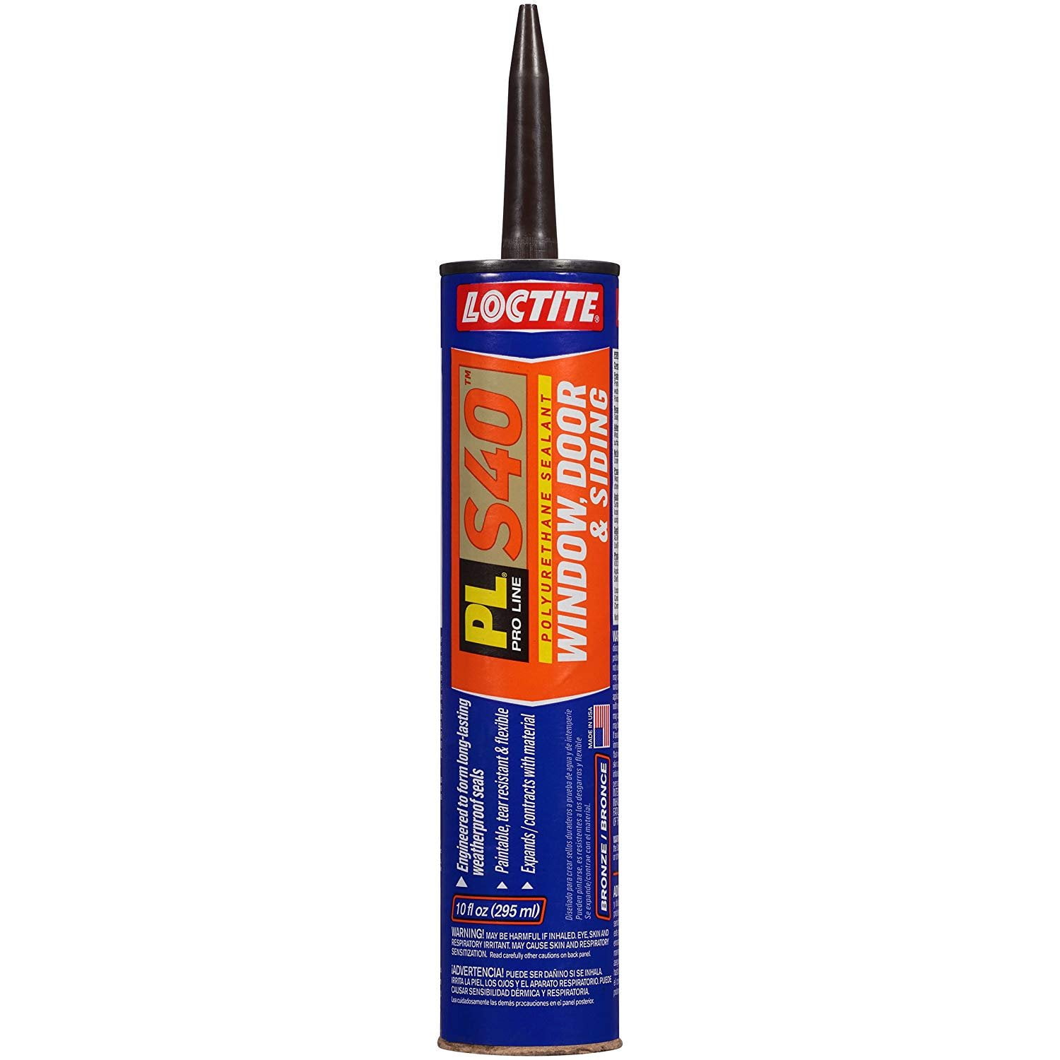 Loctite PL S40 Bronze Window, Door and Siding Polyurethane Sealant 10