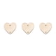 thumbnail image 2 of Moyic 100x rebanadas de adornos colgantes regalos colgantes corazón de estrella en blanco con agujero para fiesta de boda DIY Scrapbooking Type1 NO1, 2 of 6