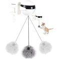 thumbnail image 1 of Bola de pelo de gato, Bola de elevación automática interactiva, Bola de felpa eléctrica, juguete de gato Yoyo, libera tus manos, juguete deportivo para mascotas, Bola de pelo de conejo esquí esquí Gafas de esquí, 1 of 5