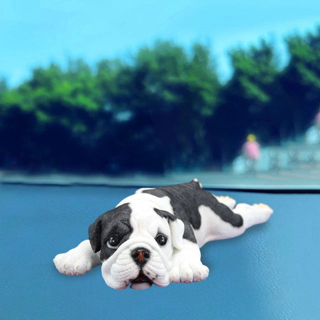 Estatuilla de Animales Salvajes Hugo Perro Resina Miniatura Decoración Hugo estatuilla de animales salvajes