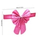 thumbnail image 3 of Decoraciones para lazos de silla de boda – Fundas de plástico sin ataduras, pack de 15, opciones multicolor, acabado brillante, 30x25cm, fácil instalación para decoración de banquetes, 3 of 6