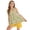 Yellow, variant on Summer Casual Clothes Girls Loungewear Flowy Pleated Tank Tops Shorts 2 Piece Cute Clothing Sets for Kids Yellow, 11 Years