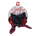 thumbnail image 2 of (4 pack) Scunci Joy The Original Scrunchie Holiday Hair Scrunchies, Assorted Colors, 2-Pieces, 2 of 3