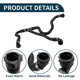 thumbnail image 4 of Manguera del radiador Unique Bargains No.17127609532 para BMW F32 428Xi 2.0L 2014-2017 Tubo de refrigerante de goma negro 1 Pc, 4 of 6