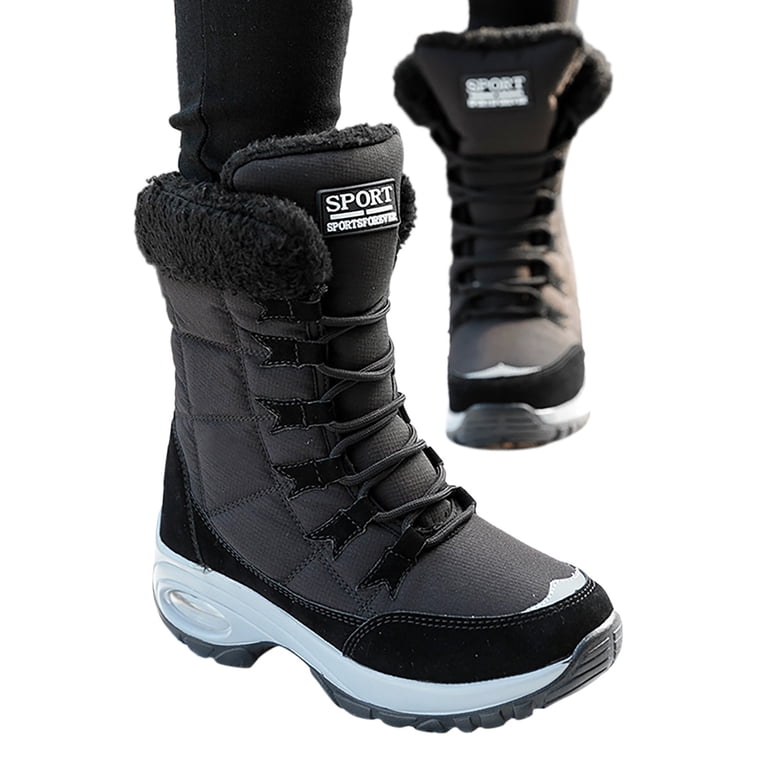 adviicd Mens Boots Winter Mens Winter Mid-Calf Snow Boots  display picture 2