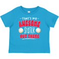 thumbnail image 3 of Inktastic That's My Awesome Sister out There with Volleyball Boys or Girls Baby T-Shirt, 3 of 5