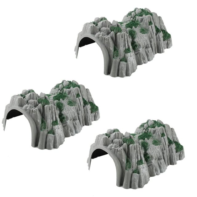 Maqueta de tren, tren, tren, cuevas, túneles, escala 1:87 HO OO