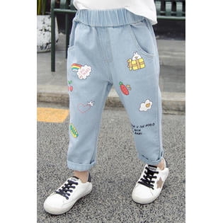 printed jeans for girls