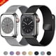 thumbnail image 2 of Correa Milanesa para apple watch, pulsera de acero inoxidable para iwatch serie 8, 7, 6, SE, 5, 4, 3, ultra, 49mm, 45mm, 44mm, 42mm, 38mm, 40mm, 41mm, 2 of 4