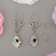thumbnail image 2 of 1 Par De De Pezón De Ojos Y Palmas De Acero Inoxidable, Accesorio De Moda Sunnimix Nipplering de acero inoxidable, 2 of 8