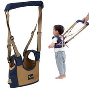 Prettysee Baby Walking Assistant Toddler Walking Harness, 3D Breathablde Handheld Baby Walker, Adjustable Baby Learning Walker Safe Keeper for Baby 6-24 Month