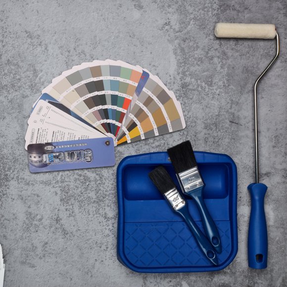 BRIGHTFUFU 1Set Multi Color Paint Sample Cards Bulk Set for Decor Featuring Reliable Color Accuracy