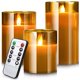 thumbnail image 1 of LED Electronic Candle Light Remote Control Candle Full Set For Home Christmas Wedding Decor, 1 of 5