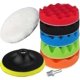 thumbnail image 1 of 125mm/5 inch Polishing Sponge, Car Polishing Sponge and Wool Polishing Waxing Kits Buffing Pads with M10 Drill Adapter, 1 of 5