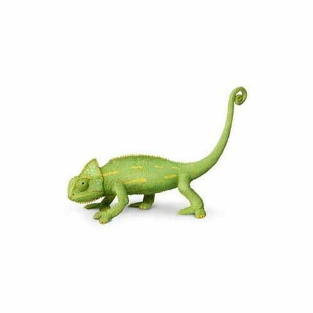 Safari Ltd Incredible Creatures Veiled Chameleon Baby Hand-Painted Toy Figurine For Ages 3 And Up