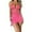 Red, variant on Women’s Sheer Lace Halter Top & Ruched Bodycon Skirt 2-Piece Set, Romantic Date Night Outfit, Black/Red, S,M,L