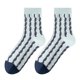 thumbnail image 2 of Calcetines largos para mujer, cómodos, de moda, que combinan con todo, calcetines de algodón para mujer, 2 of 3