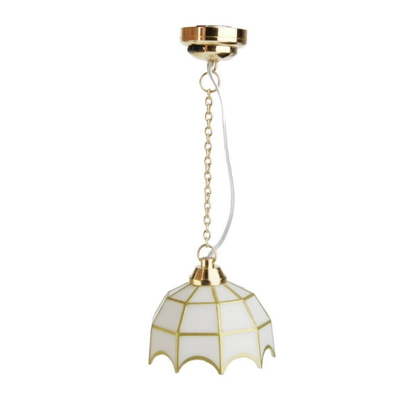 Lámpara de Techo Miniatura 1/12 Sunnimix Lámpara miniatura de casa de muñecas