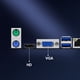 thumbnail image 2 of Placa base de computadora LGA-1151 M.2 NVME H170 M-VH Placa base de escritorio 2 * Memoria DDR4, 2 of 6