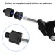 thumbnail image 2 of sweethay Adaptador de montaje de tornillo de rosca de 4 piezas de 5/8 pulgadas a 3/8 pulgadas convertir soporte de trípode para altavoces Accesorios de cámara y óptica, 2 of 6