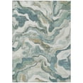 thumbnail image 2 of Addison Rugs Chantille Indoor/Outdoor Transitional Modern Teal Machine Washable Rectangle Rug, 9' x 12', 2 of 8